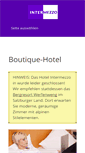 Mobile Screenshot of hotelintermezzo.de